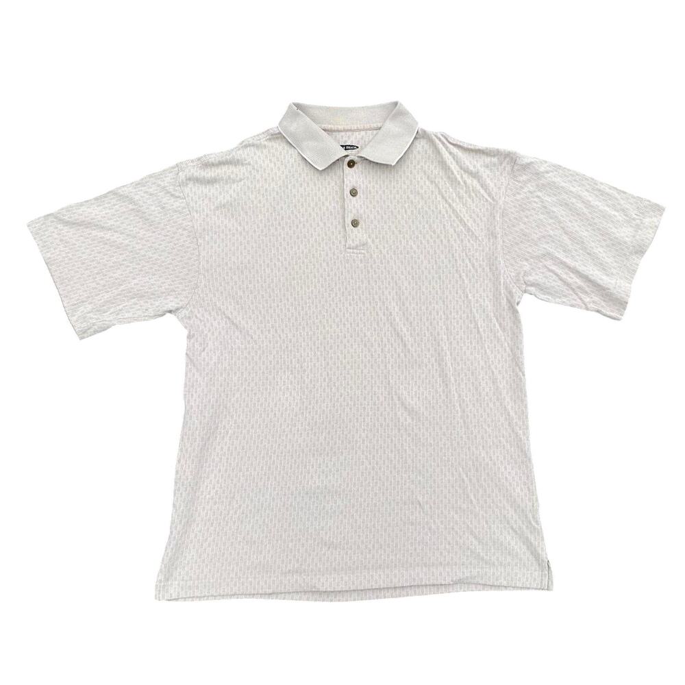 Pebble beach tan collared shirt